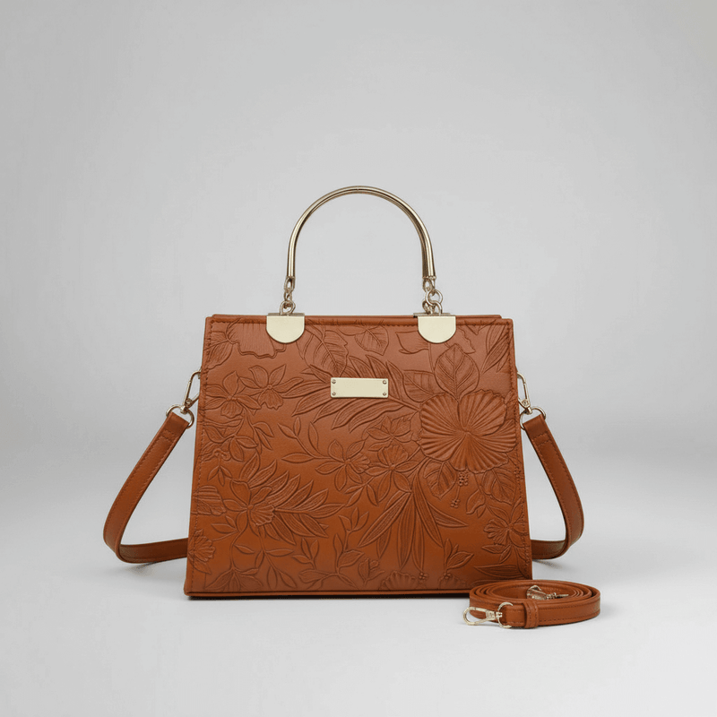 Luxe Flora Handbag