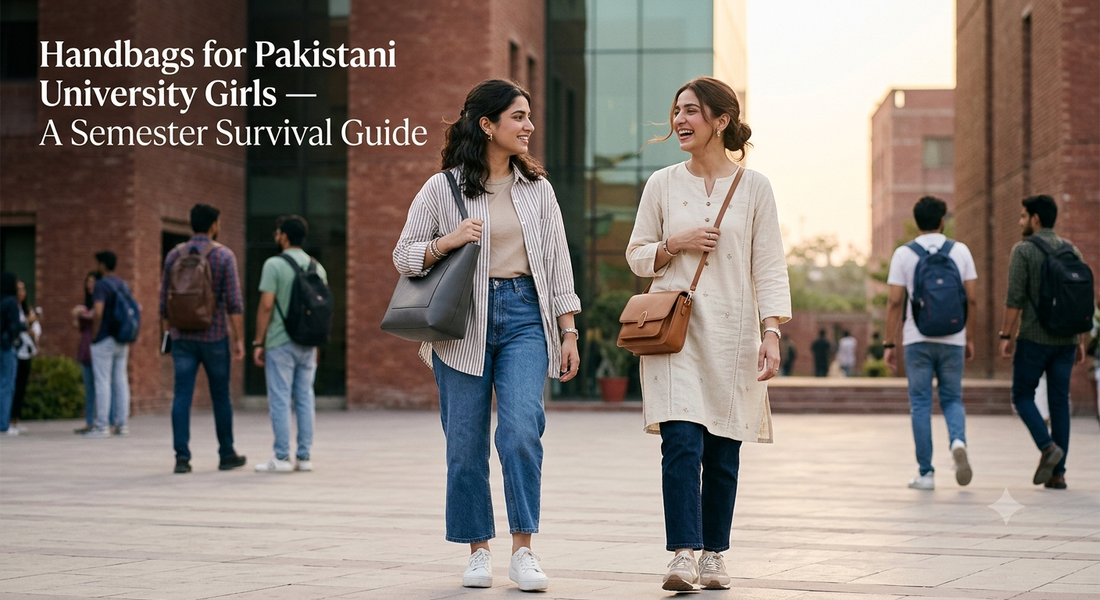 Handbags for Pakistani University Girls — A Semester Survival Guide