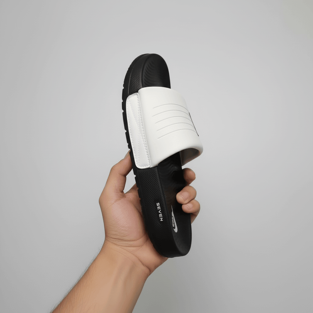 Air Cushion Strap Slippers (Plain)