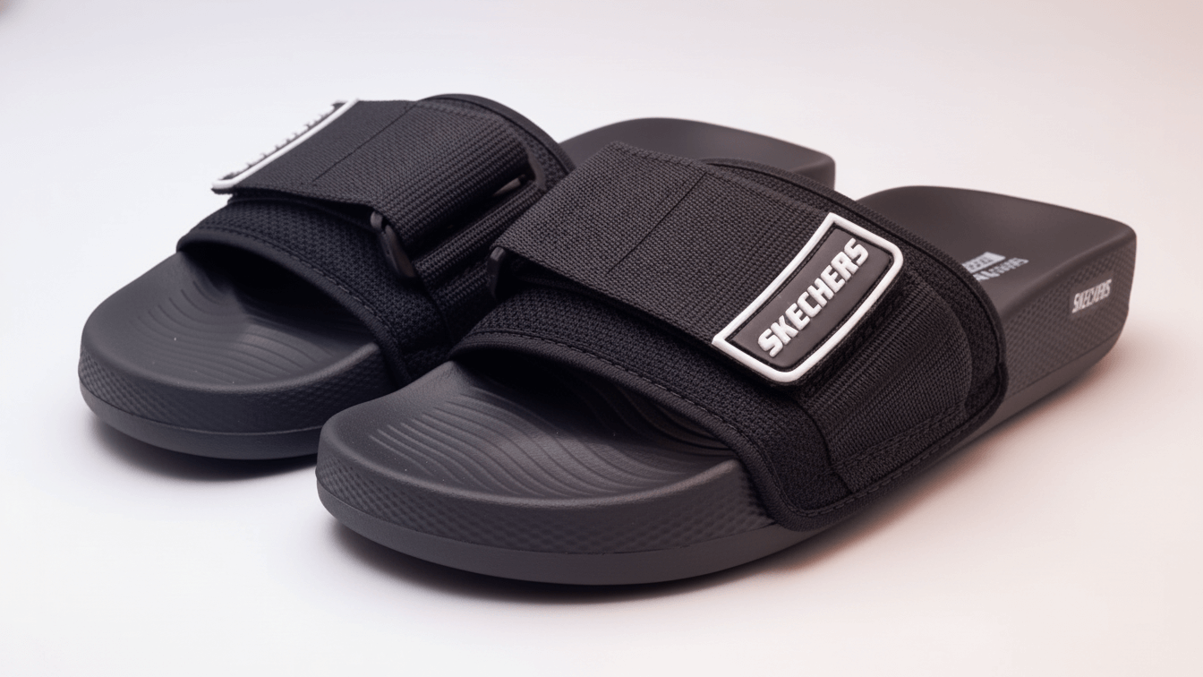 Sketchers Strap Slippers - 404