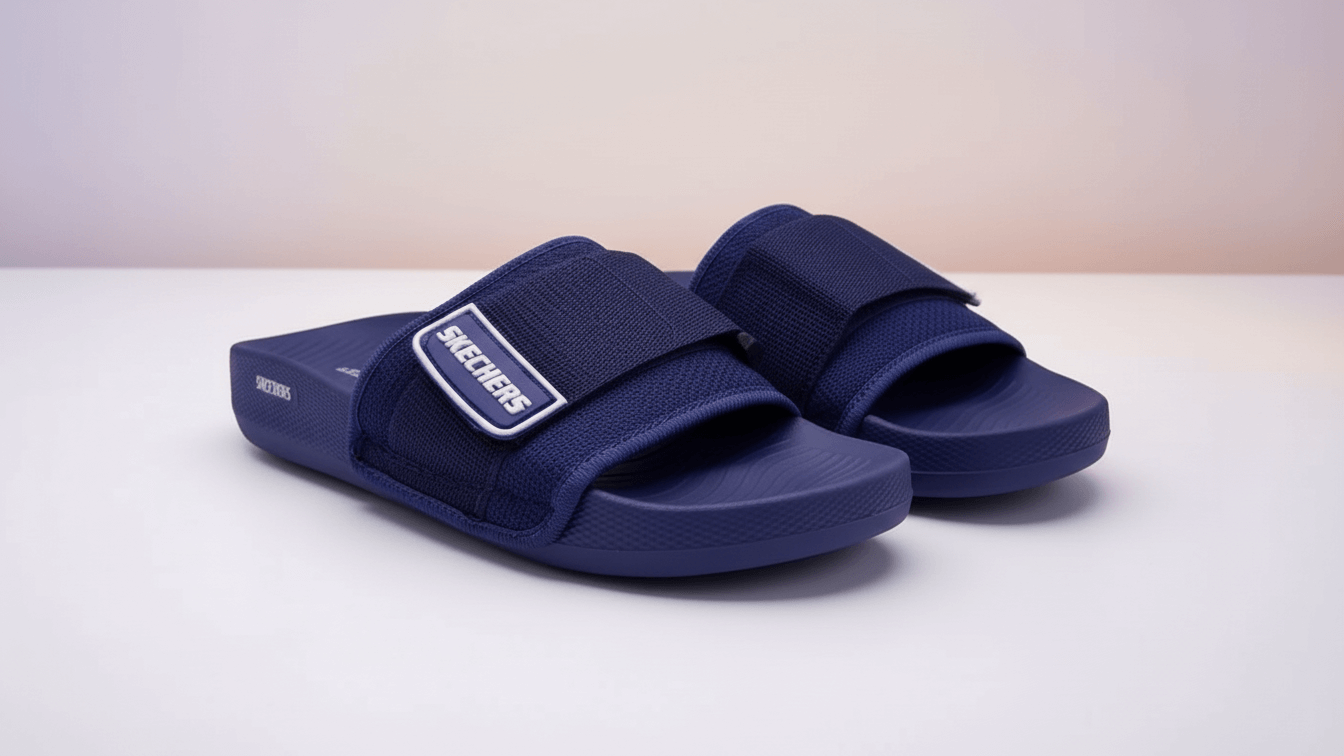 Sketchers Strap Slippers - 404