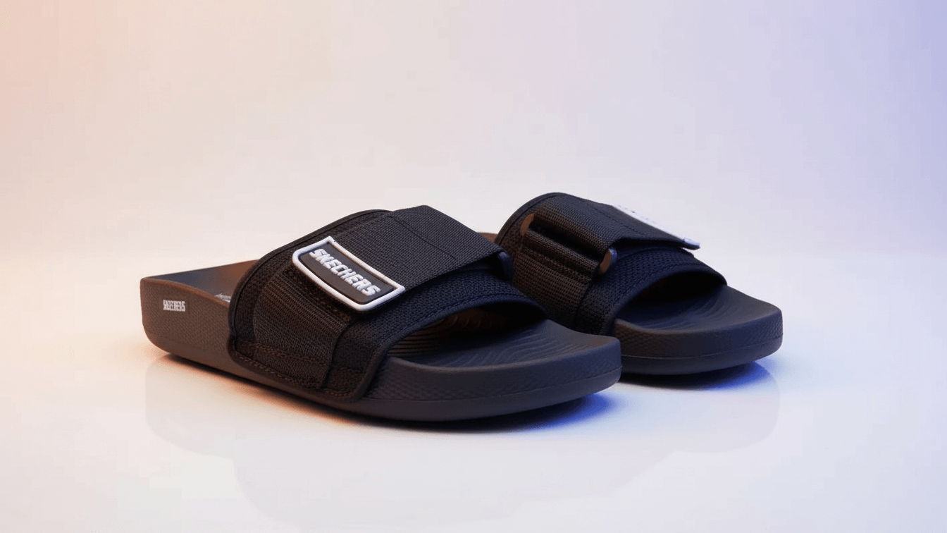 Sketchers Strap Slippers - 404