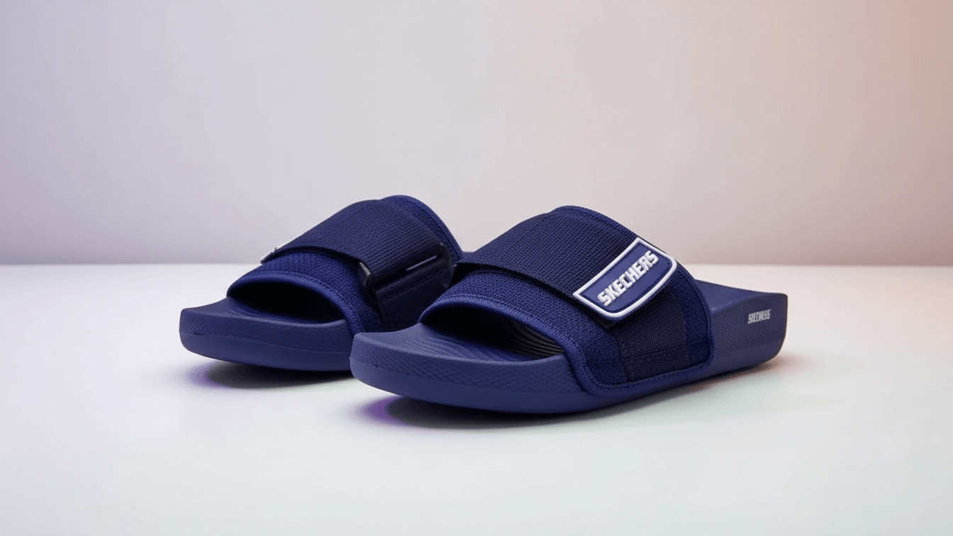 Sketchers Strap Slippers - 404