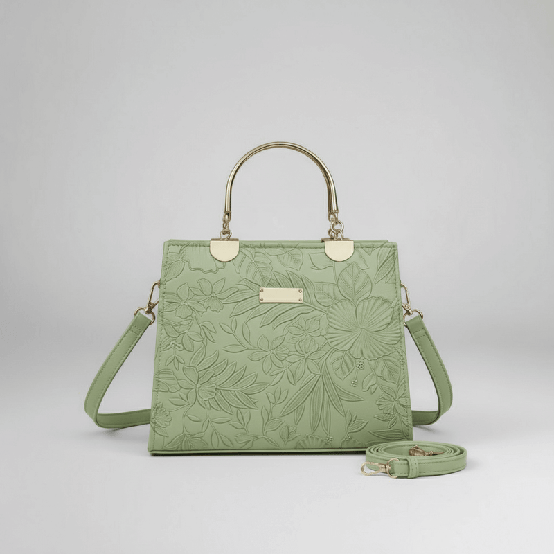 Luxe Flora Handbag