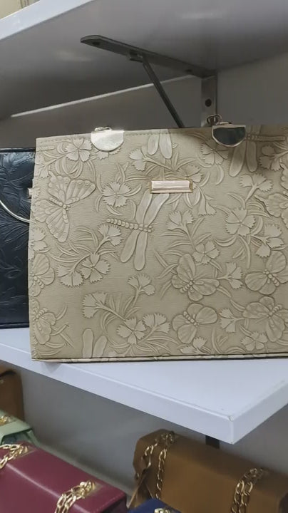 Luxe Flora Handbag